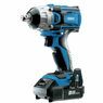 Draper 55343 D20 20V Brushless 1/2" Mid-Torque Impact Wrench with 2 x 2Ah Batteries and Charger (250Nm) additional 1