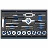 Draper 63520 Combination Tap and Die Set - Metric and BSP in EVA Foam Insert Tray (22 Piece) additional 2