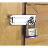 Draper 67659 Pack of 6 x 40mm Solid Brass Padlocks with Hardened Steel Shackle additional 2