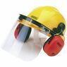 Draper 69933 Safety Helmet with Ear Muffs and Visor additional 1