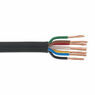 Sealey AC28307CTH Automotive Cable Thin Wall 6 x 1mm² 32/0.20mm, 1 x 2mm² 28/0.30mm 30m Black additional 1