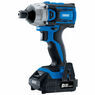 Draper 86958 D20 20V Brushless 1/4" Impact Driver with 2 x 2.0Ah Batteries and Charger (180Nm) additional 1