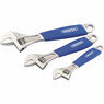 Draper 88598 Soft Grip Crescent-Type Adjustable Wrench Set (3 Piece) additional 1