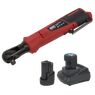 Sealey CP1209KIT Cordless Ratchet Wrench 1/2"Sq Drive 12V Lithium-ion - 2 Batteries additional 1