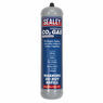 Sealey CO2/101 Gas Cylinder Disposable Carbon Dioxide 600g additional 2