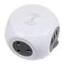 Sealey EL144WC Extension Cable Cube 1.4m 3 x 230V + 3 x USB Sockets & Wireless Charging Pad additional 3