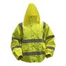 Sealey Hi-Vis Yellow Jacket with Quilted Lining & Elasticated Waist additional 4