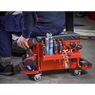 Sealey SCR18R Mechanic's Utility Seat & Toolbox - Red additional 4