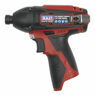 Sealey CP1203 Cordless Impact Driver 1/4"Hex Drive 80Nm 12V Li-ion- Body Only additional 3