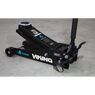 Sealey 4040TB Viking Tyre Bay Trolley Jack 4tonne Low Entry with Rocket Lift additional 2