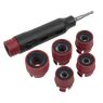 Sealey VS8003 Wheel Stud Cleaning Tool Set additional 1