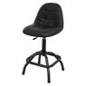 Sealey SCR01B Workshop Stool Pneumatic with Adjustable Height Swivel Seat & Back Rest additional 2