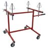 Sealey MK74 Alloy Wheel Repair/Painting Stand - 4 Wheel Capacity additional 1