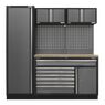 Sealey APMSSTACK10W Superline Pro 1.96m Storage System - Pressed Wood Worktop additional 1