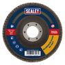 Sealey FD11580E Flap Disc Aluminium Oxide Ø115mm Ø22mm Bore 80Grit additional 4