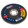 Sealey FD125120E Flap Disc Aluminium Oxide Ø125mm Ø22mm Bore 120Grit additional 1
