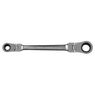 Sealey AK63947 Ratchet Ring Spanner 4-in-1 Flexi-Head Reversible Metric Platinum Series additional 4