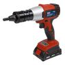 Sealey CP316 Cordless Nut Riveter 20V 2Ah Lithium-ion additional 6