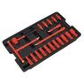 Sealey AK7938 1000V Insulated Tool Kit 3/8"Sq Drive 50pc additional 12
