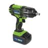 Sealey CP400LIHV Cordless Impact Wrench 18V 3Ah Lithium-ion 1/2"Sq Drive Hi-Vis additional 5