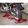 Sealey MS0630 Motorcycle Dolly Rear Wheel - Side Stand Type additional 4