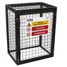 Sealey GCSC247 Safety Cage - 2 x 47kg Gas Cylinders additional 1