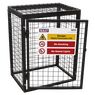 Sealey GCSC247 Safety Cage - 2 x 47kg Gas Cylinders additional 2