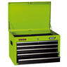 Draper 35739 Tool Chest, 5 Drawer, 26", Green additional 1