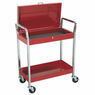 Sealey CX104 Trolley 2-Level Heavy-Duty with Lockable Top additional 1