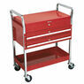 Sealey CX1042D Trolley 2-Level Heavy-Duty with Lockable Top & 2 Drawers additional 3