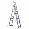 Sealey ACL3 Aluminium Extension Combination Ladder 3x9 EN 131 additional 2