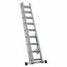 Sealey ACL3 Aluminium Extension Combination Ladder 3x9 EN 131 additional 1