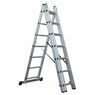 Sealey ACL307 Aluminium Extension Combination Ladder 3x7 EN 131 additional 3