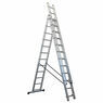 Sealey ACL312 Aluminium Extension Combination Ladder 3x12 EN 131 additional 2