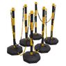 Sealey BYSBKIT Black/Yellow Post & Chain Kit 25m additional 1