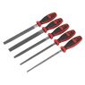 Sealey AK586 Smooth Cut Engineer’s File Set 5pc 200mm additional 1