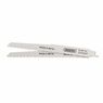 Draper 43065 Bi-metal Reciprocating Saw Blades for Multi-Purpose Cutting, 200mm, 6-12tpi (Pack of 2) additional 1