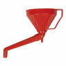 Sealey F16 Funnel with Fixed Offset Spout & Filter Medium &#8709;160mm additional 2