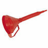 Sealey F16F Funnel with Flexible Spout & Filter Medium &#8709;160mm additional 1