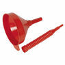Sealey F2F Flexi-Spout Funnel Medium &#8709;200mm with Filter additional 2