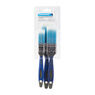 Silverline No-Loss Synthetic Paint Brush Set 3pce - 3pce additional 3