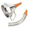 Sealey FM16F Funnel Metal with Flexible Spout & Filter &#8709;160mm additional 1