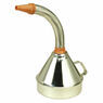 Sealey FM20F Funnel Metal with Flexible Spout & Filter &#8709;200mm additional 2