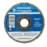 Silverline Aluminium Oxide Flap Disc additional 4
