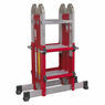 Sealey AFPL2 Aluminium Multipurpose Ladder EN 131 Adjustable Height additional 7