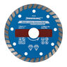 Silverline Marble Cutting Diamond Blade - 110 x 20mm Castellated Continuous Rim additional 1