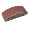 Silverline Sanding Belts 75 x 457mm 5pce additional 1