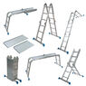Silverline Multipurpose Ladder with Platform - 3.6m 12-Tread additional 2