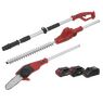 Sealey CP20VTPCOMBO Telescopic Cordless Hedge Trimmer & Chainsaw Kit 20V - 2 Batteries additional 1