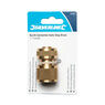 Silverline Quick Connector Auto Stop Brass - 1/2" Female additional 2